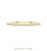 Load image into Gallery viewer, Maylaya Gems men's diamond bracelet — Yellow Gold
