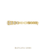 Load image into Gallery viewer, Maylaya Gems lab-grown diamond bracelet in yellow gold
