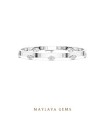 Load image into Gallery viewer, Maylaya Gems lab-grown diamond bracelet in white gold
