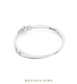 Load image into Gallery viewer, Maylaya Gems lab-grown diamond bracelet in white gold
