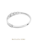 Load image into Gallery viewer, Maylaya Gems lab-grown diamond bracelet in white gold
