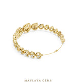 Load image into Gallery viewer, Maylaya Gems lab-grown diamond bracelet in yellow gold
