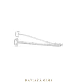 Load image into Gallery viewer, Maylaya Gems lab-grown diamond bracelet in white gold
