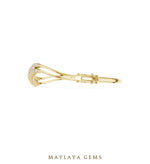 Load image into Gallery viewer, Maylaya Gems lab-grown diamond bracelet in yellow gold
