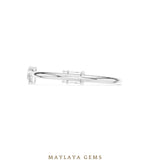 Load image into Gallery viewer, Maylaya Gems lab-grown diamond bracelet in white gold
