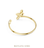 Load image into Gallery viewer, Maylaya Gems lab-grown diamond bracelet in yellow gold
