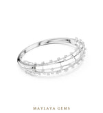 Load image into Gallery viewer, Maylaya Gems lab-grown diamond bracelet in white gold
