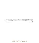 Load image into Gallery viewer, Maylaya Gems lab-grown diamond bracelet in white gold
