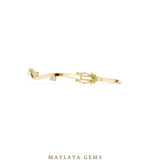 Load image into Gallery viewer, Maylaya Gems lab-grown diamond bracelet in yellow gold
