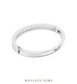 Load image into Gallery viewer, Maylaya Gems lab-grown diamond bracelet in white gold
