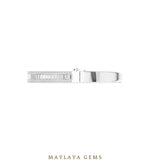Load image into Gallery viewer, Maylaya Gems lab-grown diamond bracelet in white gold
