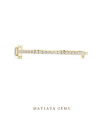 Load image into Gallery viewer, Maylaya Gems lab-grown diamond bracelet in yellow gold
