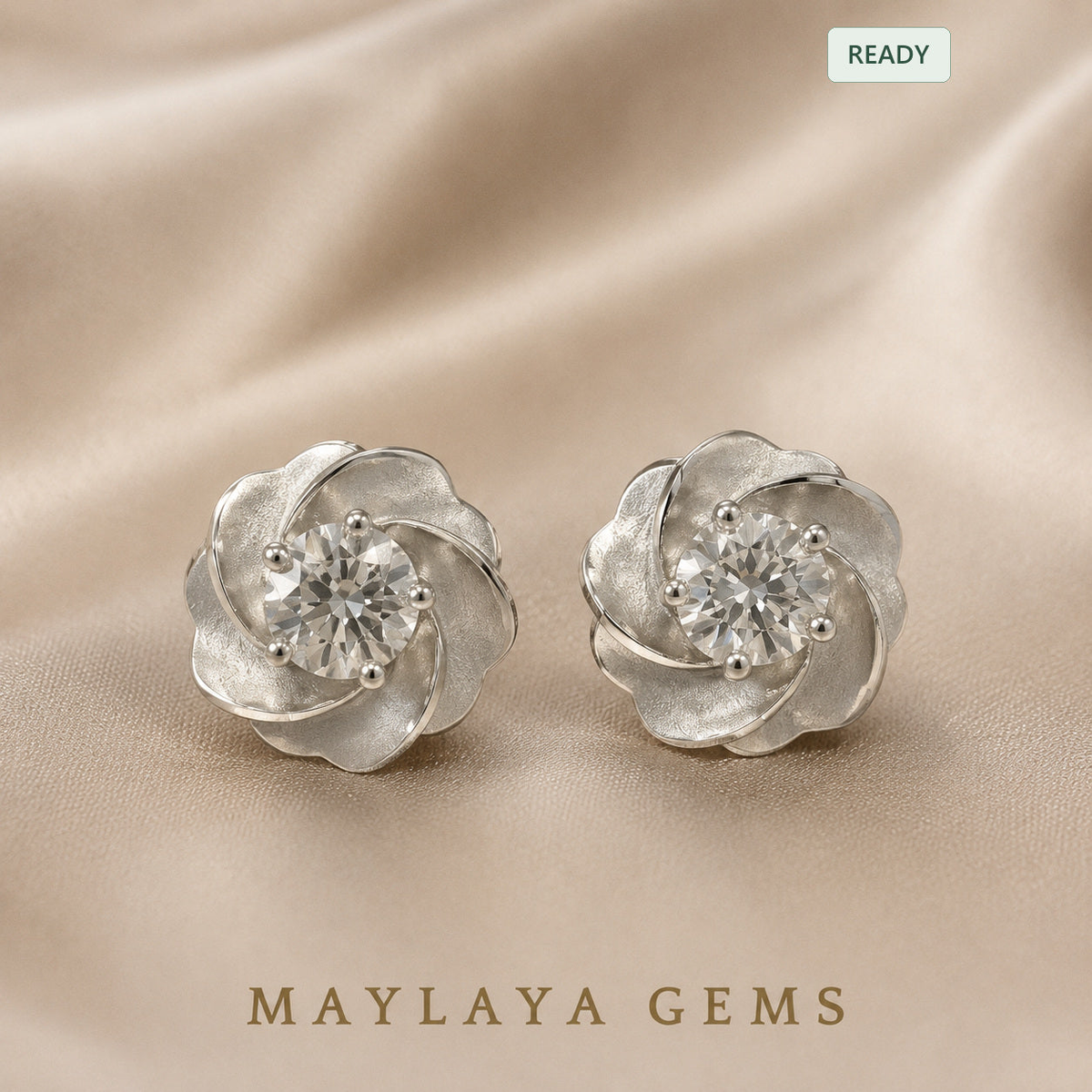 Maylaya gems sps5 earrings