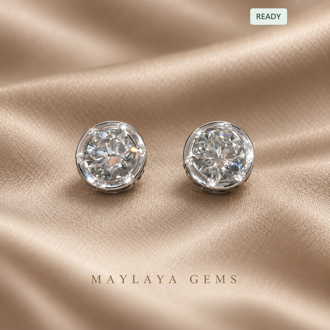 Maylaya Gems Stk id-133 earrings