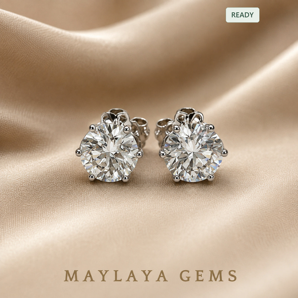 Maylaya gems stk id 71 earrings
