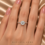 Load image into Gallery viewer, Maylaya Gems STK86 — overhead view on model hand
