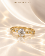Load image into Gallery viewer, Maylaya Gems Stk93 — White Background Duo, glossy cream resting view
