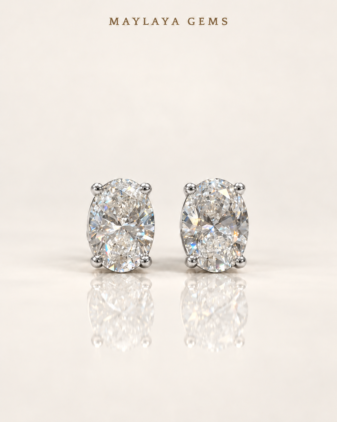 Maylaya gems stk id 130 — white background duo, soft white standing view