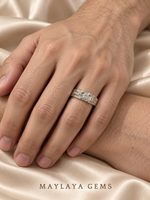 Load image into Gallery viewer, Maylaya Gems E006 ring on a male model hand
