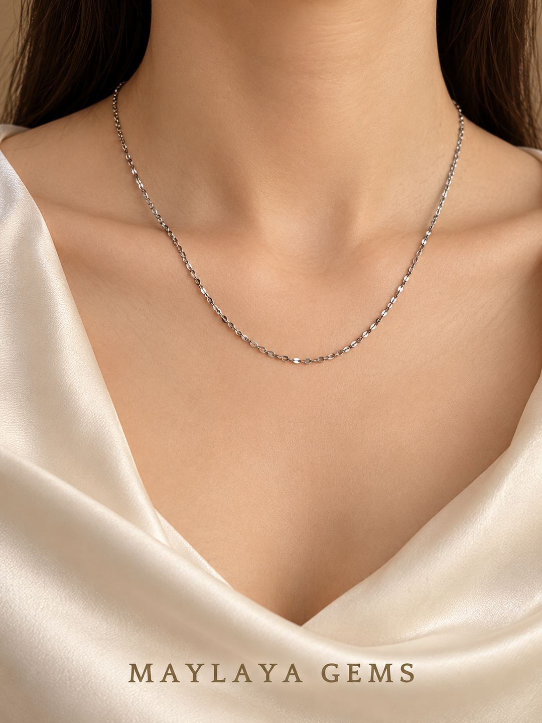18K Gold Chain — JF017 — view 3