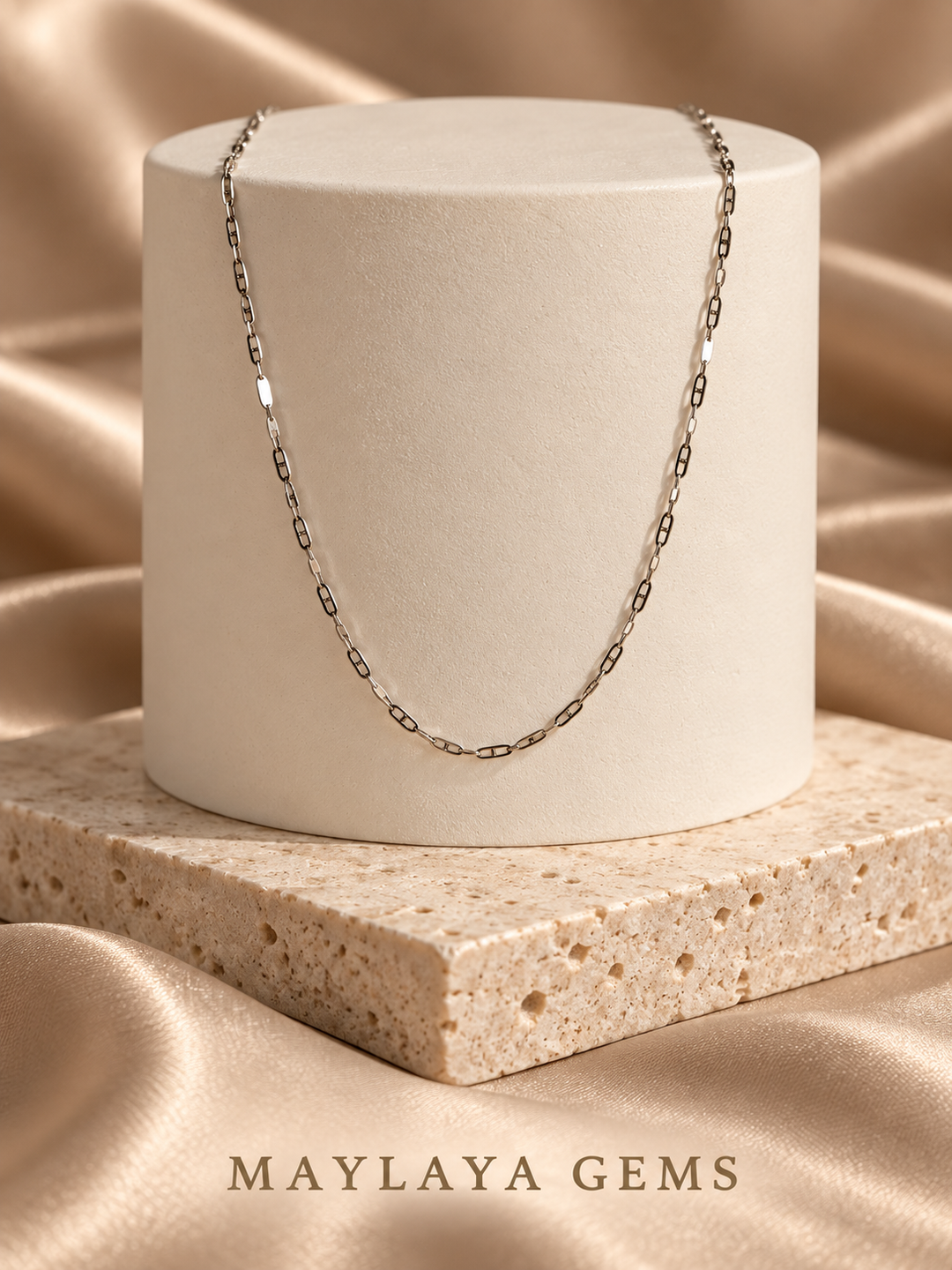 18K Gold Chain — JF019 — view 2