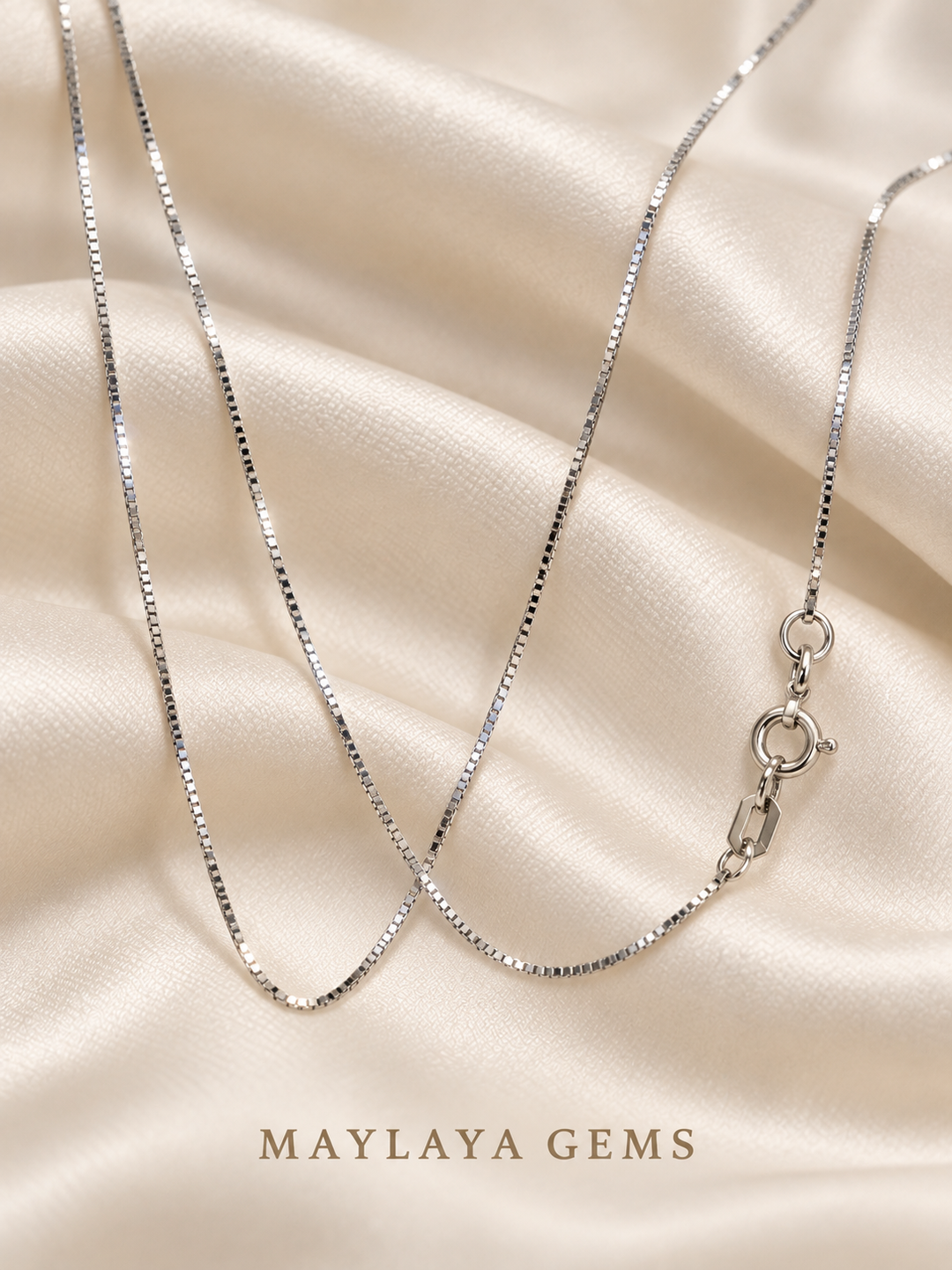 18K Gold Chain — JF020 — view 2
