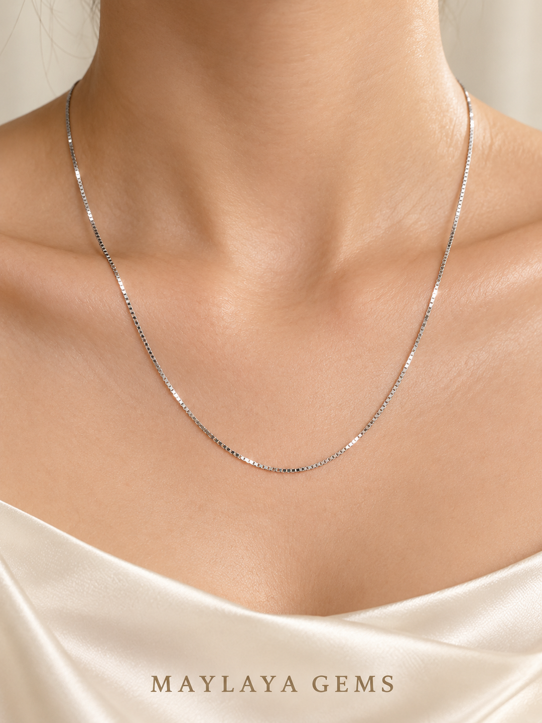 18K Gold Chain — JF020 — view 3