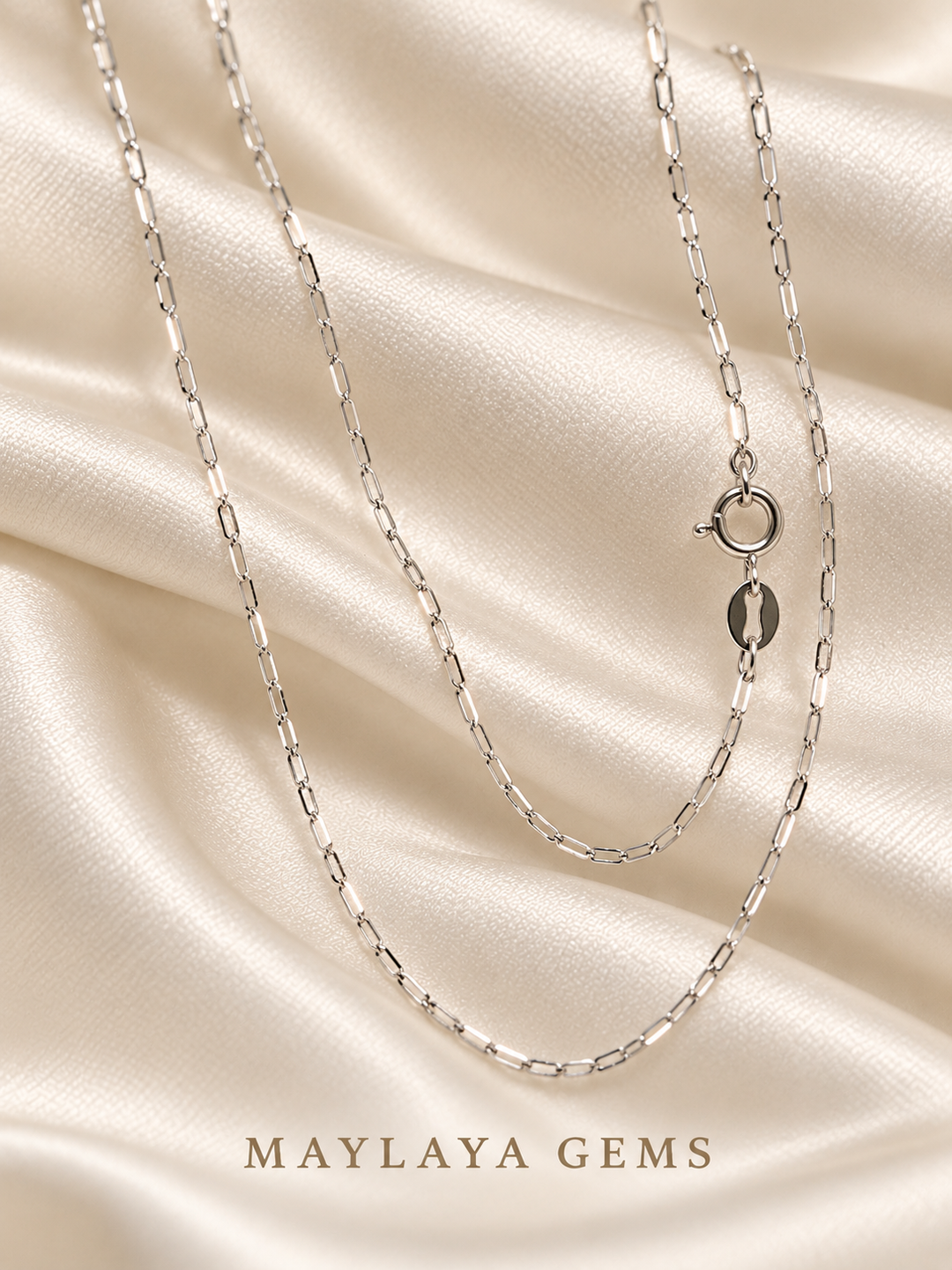 18K Gold Chain — JF022 — view 2