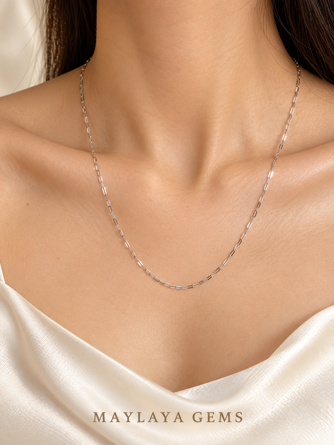 18K Gold Chain — JF022 — view 3