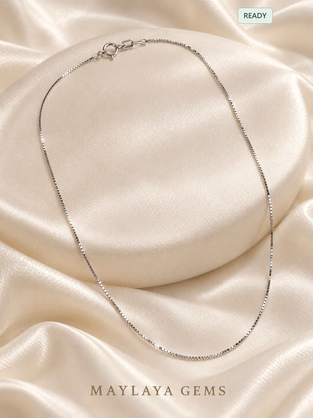 18K Gold Chain — JF023 — view 1