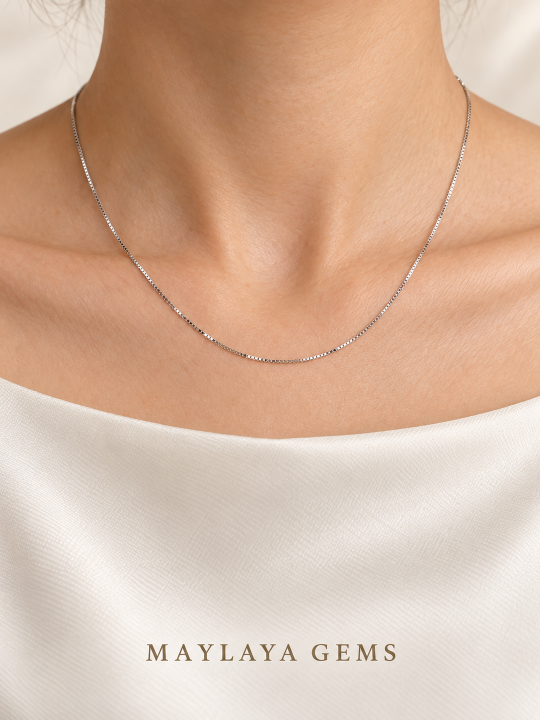18K Gold Chain — JF023 — view 3