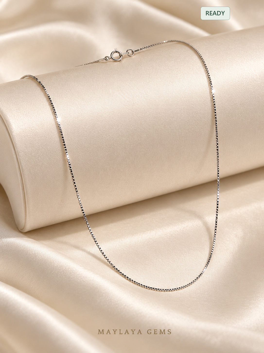 18k gold chain — jf024 — view 1