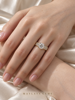 Load image into Gallery viewer, Maylaya Gems M180 ring on a female model hand
