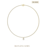Load image into Gallery viewer, Maylaya Gems necklace in yellow gold
