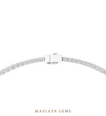 Load image into Gallery viewer, Maylaya Gems necklace in white gold
