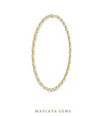 Load image into Gallery viewer, Maylaya Gems necklace in yellow gold
