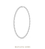 Load image into Gallery viewer, Maylaya Gems necklace in white gold
