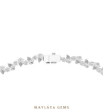 Load image into Gallery viewer, Maylaya Gems necklace in white gold
