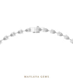 Load image into Gallery viewer, Maylaya Gems necklace in white gold
