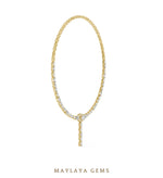 Load image into Gallery viewer, Maylaya Gems necklace in yellow gold

