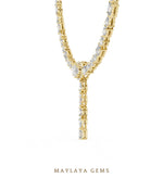 Load image into Gallery viewer, Maylaya Gems necklace in yellow gold
