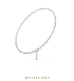 Load image into Gallery viewer, Maylaya Gems necklace in white gold
