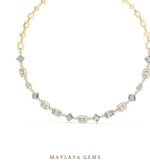 Load image into Gallery viewer, Maylaya Gems necklace in yellow gold
