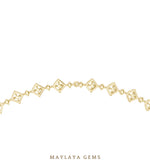 Load image into Gallery viewer, Maylaya Gems necklace in yellow gold
