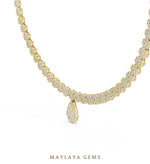 Load image into Gallery viewer, Maylaya Gems necklace in yellow gold
