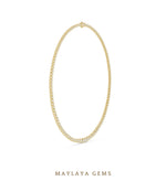 Load image into Gallery viewer, Maylaya Gems necklace in yellow gold
