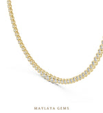 Load image into Gallery viewer, Maylaya Gems necklace in yellow gold
