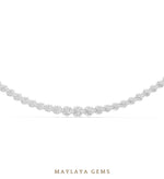 Load image into Gallery viewer, Maylaya Gems necklace in white gold
