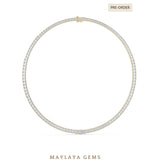 Load image into Gallery viewer, Maylaya Gems necklace in yellow gold
