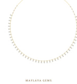 Load image into Gallery viewer, Maylaya Gems necklace in yellow gold
